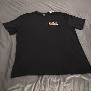 Street Fighter double sided print t-shirt New